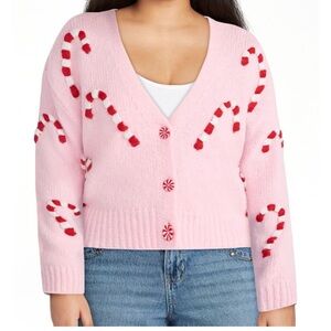 No Boundaries Pink Candy Cane Cardigan *ISO* Not For Sale!!